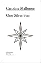 One Silver Star SATB choral sheet music cover